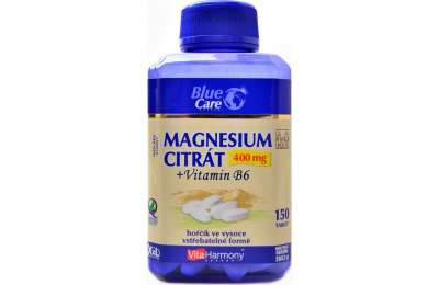 VitaHarmony Magnesium Citrát 400 mg + vit.B6 150 tablet